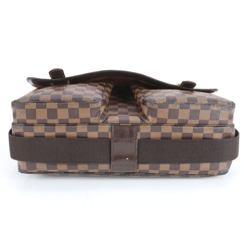 Louis Vuitton Damier Broadway N42270 Leather Business Bag Document Bag Briefcase