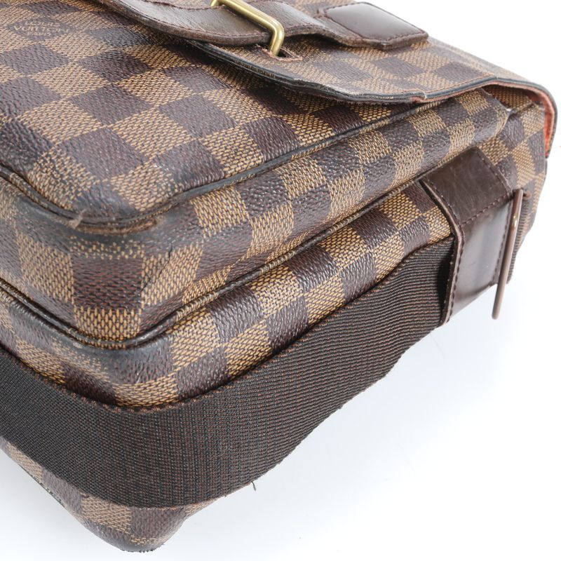 Louis Vuitton Damier Broadway N42270 Leather Business Bag Document Bag Briefcase