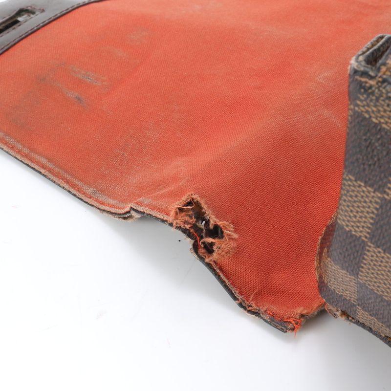 Louis Vuitton Damier Broadway N42270 Leather Business Bag Document Bag Briefcase