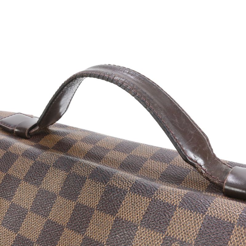 Louis Vuitton Damier Broadway N42270 Leather Business Bag Document Bag Briefcase