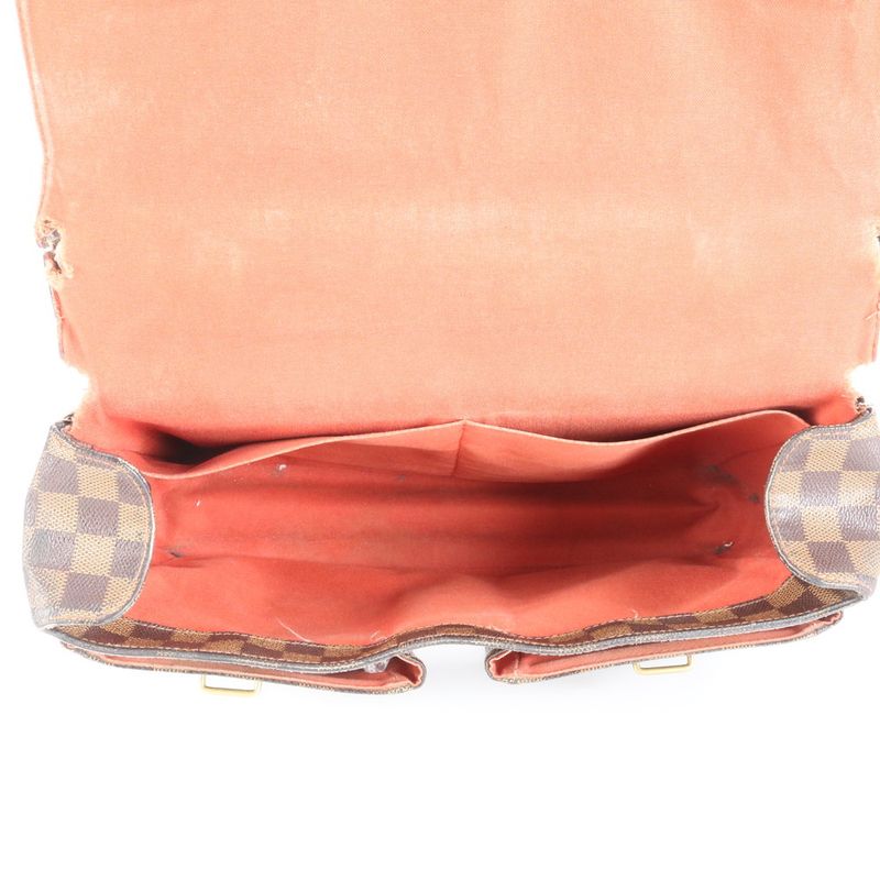 Louis Vuitton Damier Broadway N42270 Leather Business Bag Document Bag Briefcase