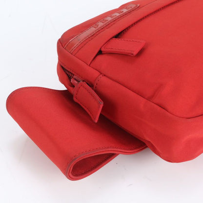 Prada Tessuto Nylon Prada Sport Leather Body Bag Body Waist Pouch Shoulder Tote