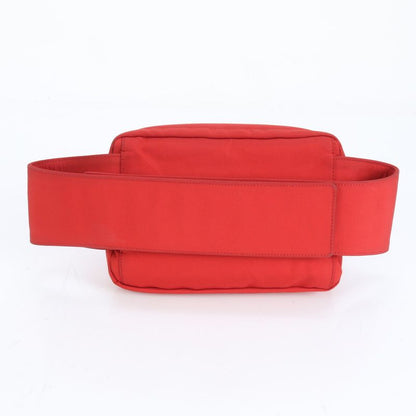 Prada Tessuto Nylon Prada Sport Leather Body Bag Body Waist Pouch Shoulder Tote