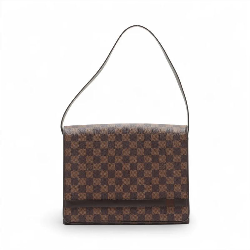 Louis Vuitton Damier Tribeca Carré N51161 Shoulder Bag Shoulder Tote Hand