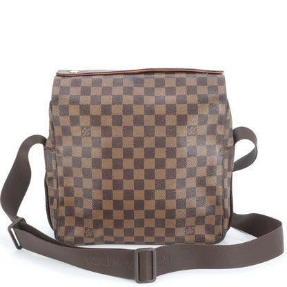 Louis Vuitton Damier Naviglio N45255 Leather Shoulder Bag Crossbody Messenger