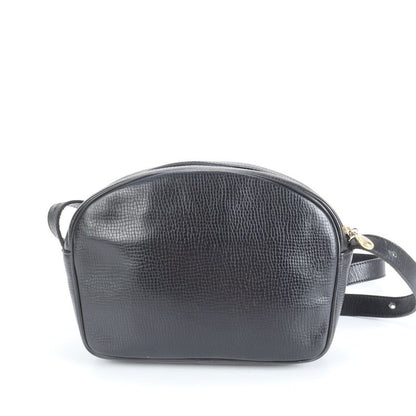 Vintage Christian Dior CD Logo Leather 2WAY Shoulder Bag Crossbody Tote Women's