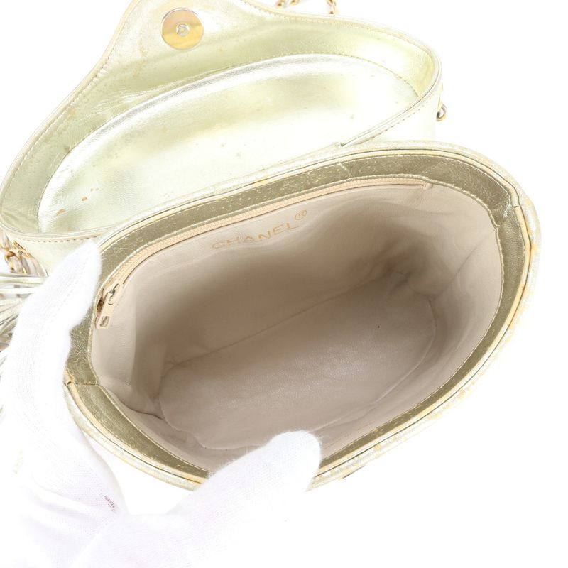 Chanel Authenticity Matelasse Lambskin Leather Shoulder Bag Crossbody Women's