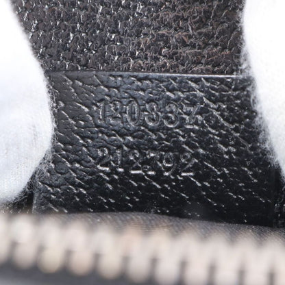 Gucci GG Canvas Eclipse Leather Tote Bag Shoulder Hand Navy Blue 120837 Women's