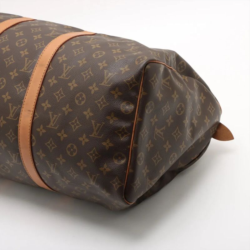 Louis Vuitton Monogram Keepall 50 M41426 Leather Boston Bag Business Travel