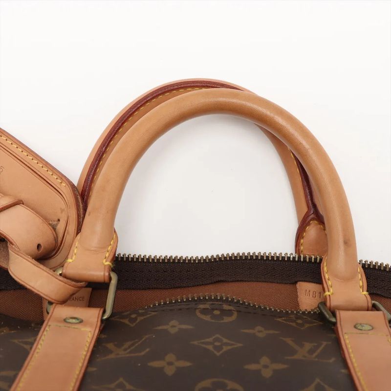 Louis Vuitton Monogram Keepall 50 M41426 Leather Boston Bag Business Travel
