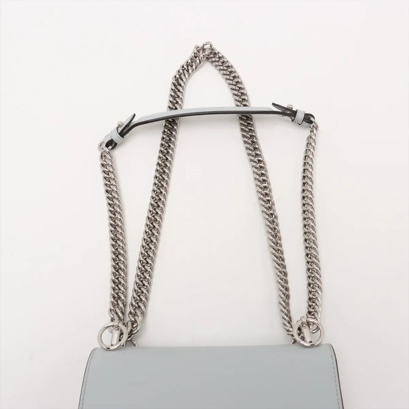 Fendi Mini Canai 8m0381 Leather 2WAY Shoulder Bag Crossbody Hand Women's MMM