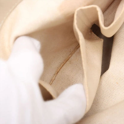 Gucci GG Canvas Lovely Heart Leather Tote Bag Shoulder Hand A4 257069 Women's