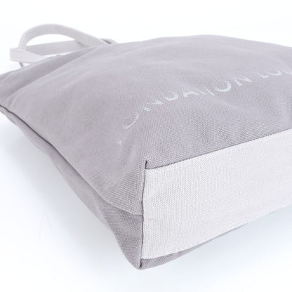 Louis Vuitton Fondation Museum Limited Tote Bag Shoulder Hand Gray A4 Ladies