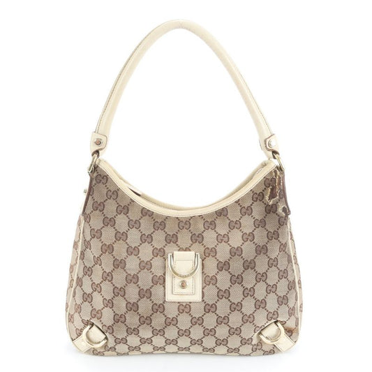 Gucci GG Canvas Abby Leather Shoulder Bag Shoulder One Shoulder 130733 Tote