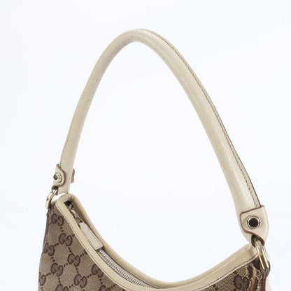 Gucci GG Canvas Abby Leather Shoulder Bag Shoulder One Shoulder 130733 Tote