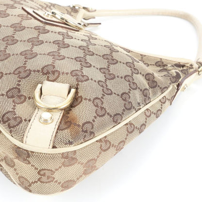 Gucci GG Canvas Abby Leather Shoulder Bag Shoulder One Shoulder 130733 Tote