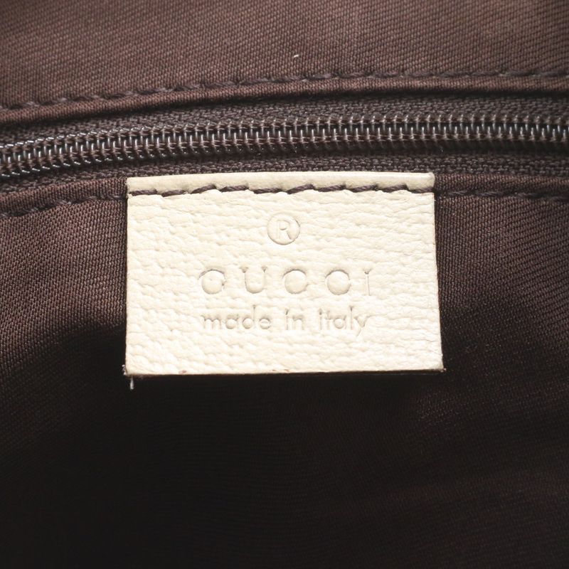 Gucci GG Canvas Abby Leather Shoulder Bag Shoulder One Shoulder 130733 Tote