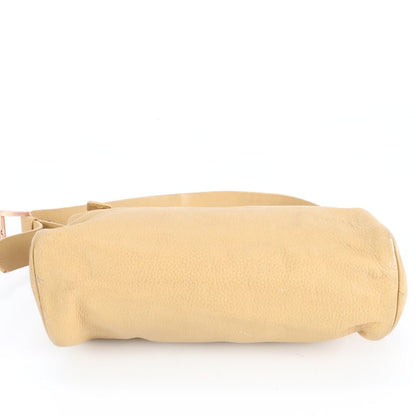 Prada Embossed Logo Leather Shoulder Bag Shoulder One Shoulder Tote Hand Gold