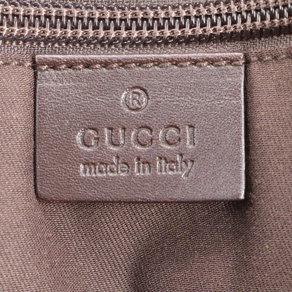 Gucci GG Canvas 145971 Leather Tote Bag Shoulder Business Commuter Document Bag