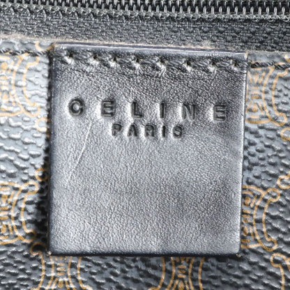 Celine Macadam Leather Tote Bag Shoulder Business Commute Document Bag A4 Black
