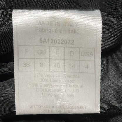 Christian DIOR Tailored Jacket With Heart Pattern Lining And Stitching Design