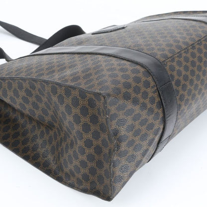 Celine Macadam Leather Tote Bag Shoulder Business Commute Document Bag A4 Black