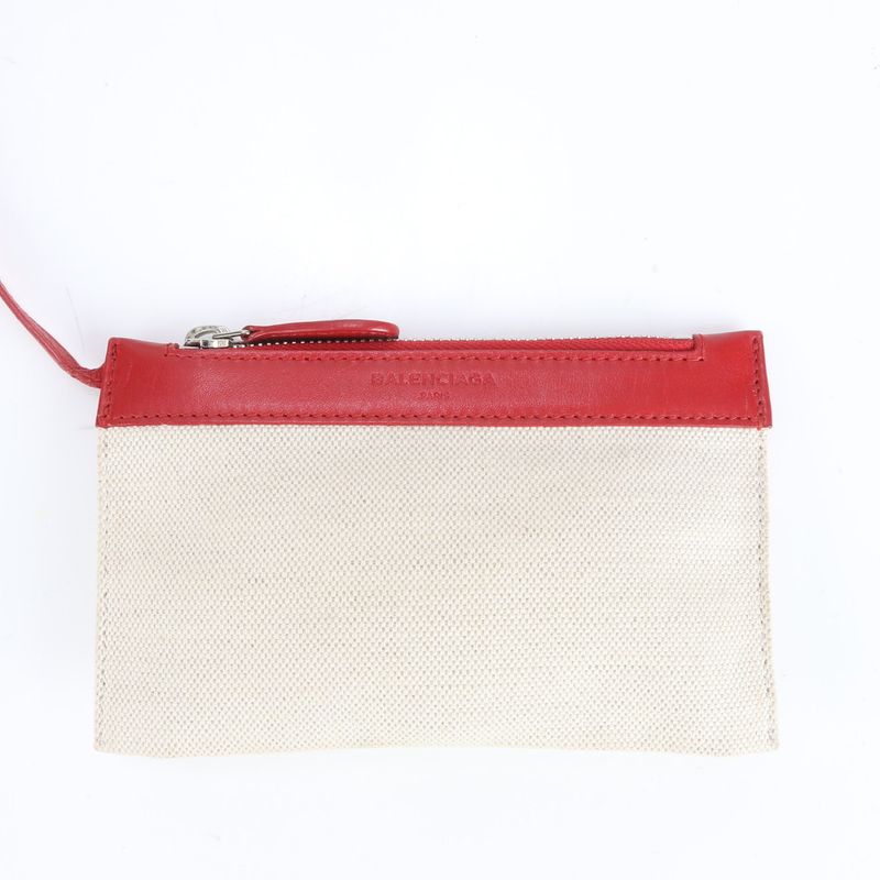 Balenciaga With Pouch Navy Cabas XS Leather 2WAY Tote Bag Crossbody Shoulder