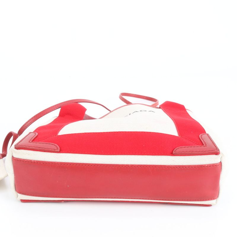 Balenciaga With Pouch Navy Cabas XS Leather 2WAY Tote Bag Crossbody Shoulder