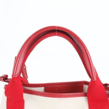 Balenciaga With Pouch Navy Cabas XS Leather 2WAY Tote Bag Crossbody Shoulder