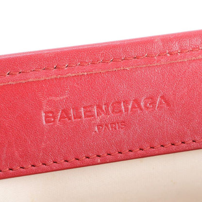 Balenciaga With Pouch Navy Cabas XS Leather 2WAY Tote Bag Crossbody Shoulder