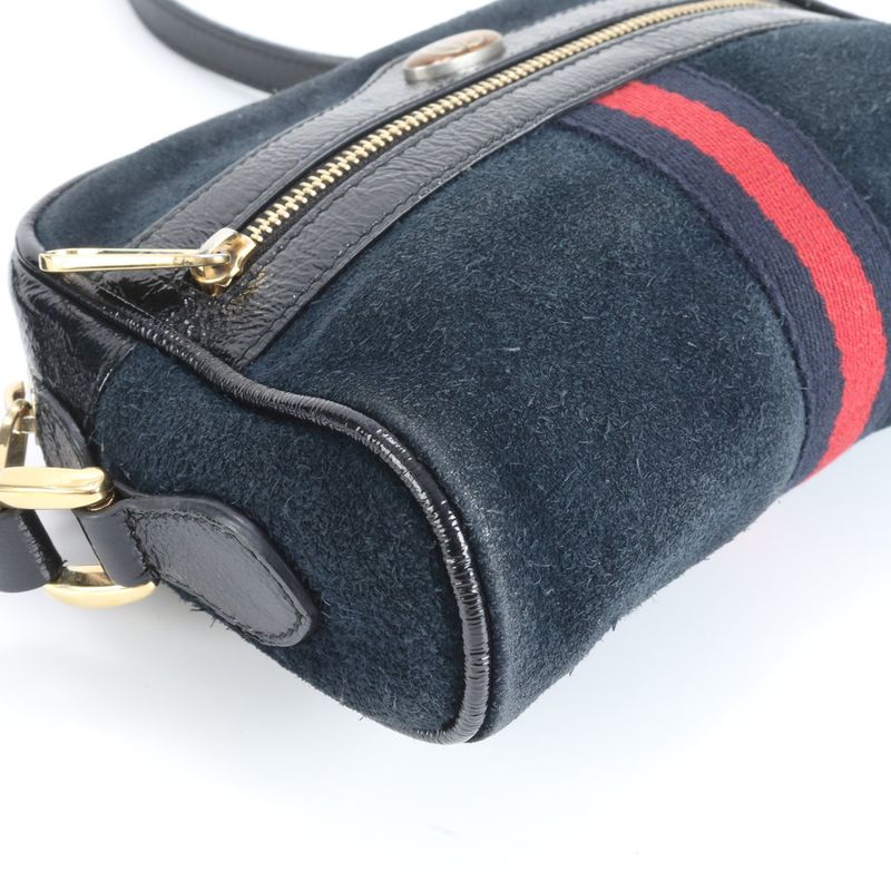 Gucci Sherry Line GG Ophidia Leather Shoulder Bag Crossbody 517350 Women ERE