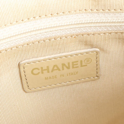 Chanel Authenticity Card With Serial Seal Choco Bar Lambskin Leather Tote Bag