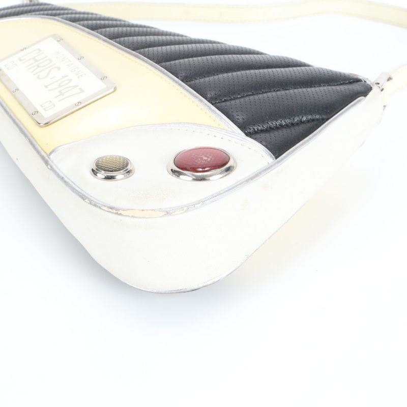 Christian Dior Saddle Montaigne Chris Leather Shoulder Bag Shoulder Tote Hand