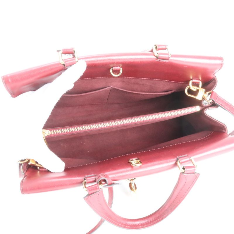 Louis Vuitton Monogram Venus M42413 Leather 2WAY Tote Bag Crossbody Shoulder