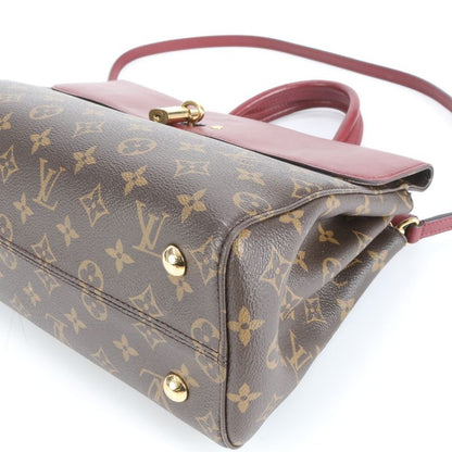 Louis Vuitton Monogram Venus M42413 Leather 2WAY Tote Bag Crossbody Shoulder
