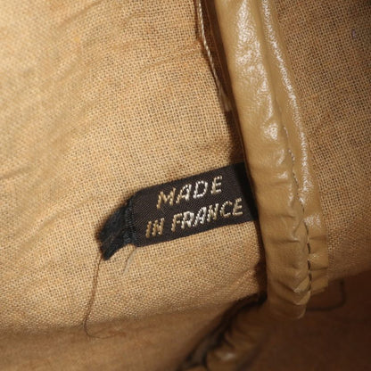 Christian Dior Trotter Mini Boston Leather Handbag Tote Black Genuine Leather