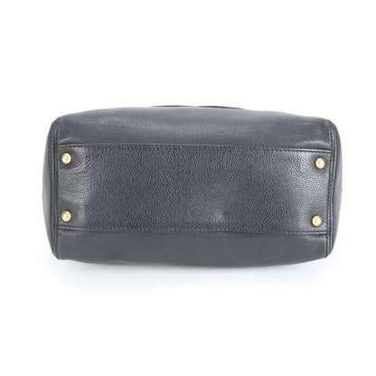 Chanel Authenticity Card With Serial Seal Leather Shoulder Bag Shoulder Black