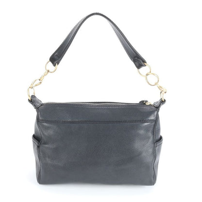 Chanel Authenticity Card With Serial Seal Leather Shoulder Bag Shoulder Black