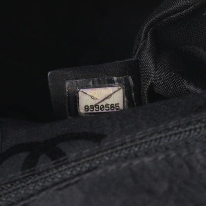 Chanel Authenticity Card With Serial Seal Leather Shoulder Bag Shoulder Black