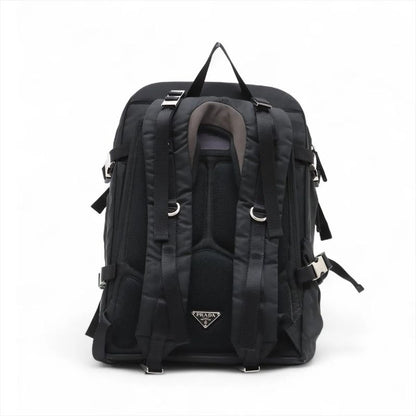 Prada Tessuto Nylon Triangle Logo Vz0055 Leather Backpack Sac Backpack Business
