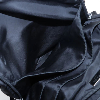 Prada Tessuto Nylon Triangle Logo Vz0055 Leather Backpack Sac Backpack Business
