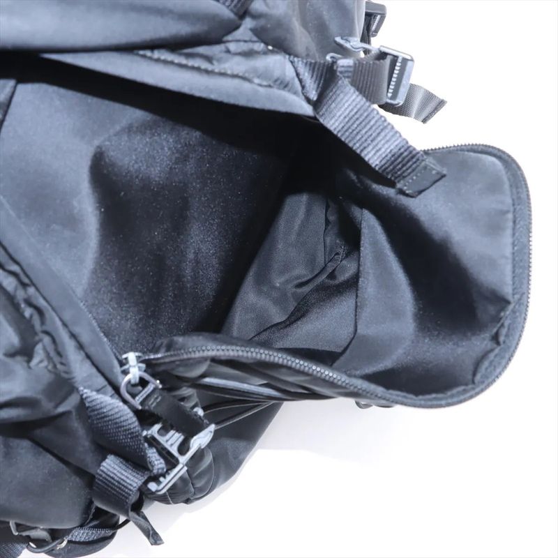 Prada Tessuto Nylon Triangle Logo Vz0055 Leather Backpack Sac Backpack Business