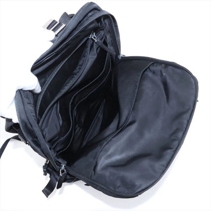 Prada Tessuto Nylon Triangle Logo Vz0055 Leather Backpack Sac Backpack Business