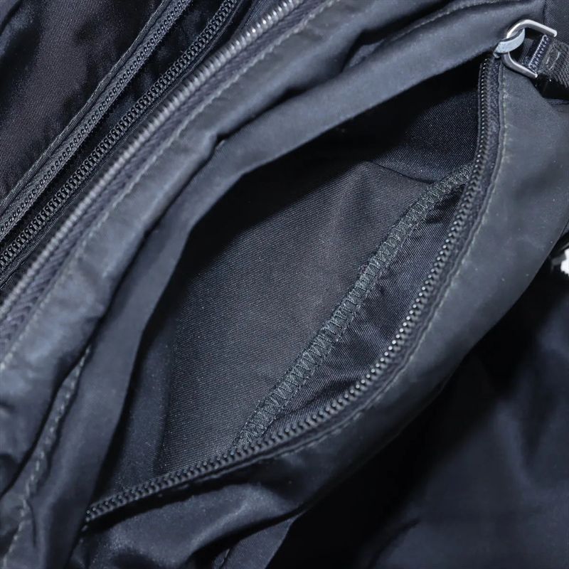 Prada Tessuto Nylon Triangle Logo Vz0055 Leather Backpack Sac Backpack Business