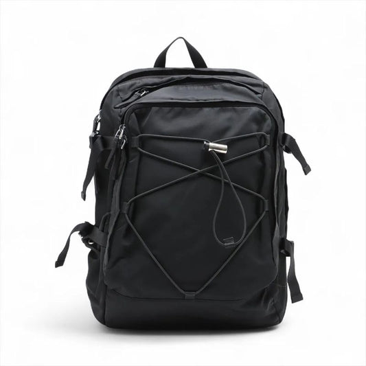Prada Tessuto Nylon Triangle Logo Vz0055 Leather Backpack Sac Backpack Business