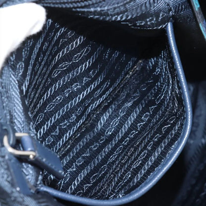 Prada Tessuto Nylon Camouflage Backpack Sac Backpack Blue Shoulder Bag Women