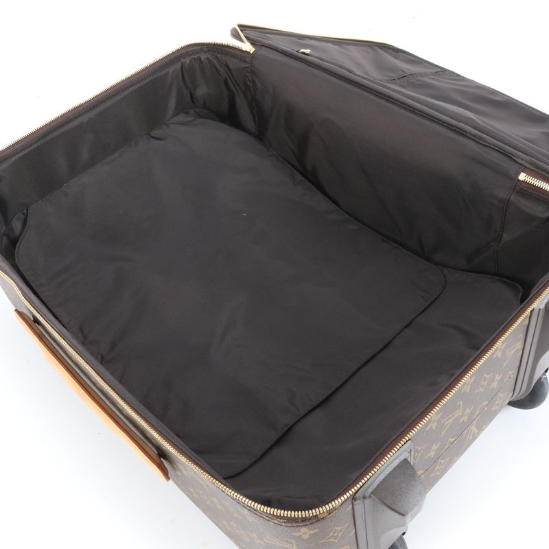 Louis Vuitton Monogram Pegas 55 M23294 Leather Suitcase Carry Case Bag Business