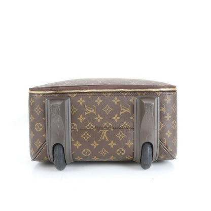 Louis Vuitton Monogram Pegas 55 M23294 Leather Suitcase Carry Case Bag Business