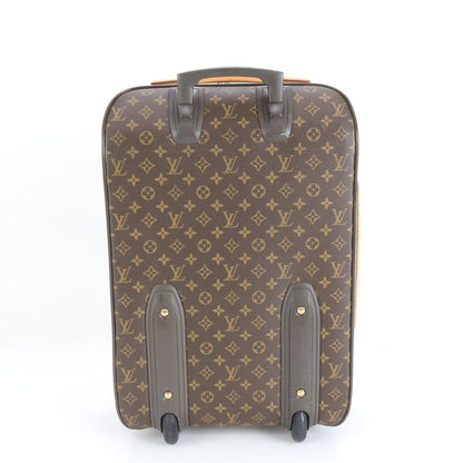 Louis Vuitton Monogram Pegas 55 M23294 Leather Suitcase Carry Case Bag Business