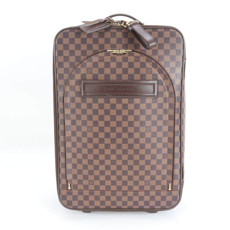 Louis Vuitton Damier Pegas 55 N23294 Leather Suitcase Carry Case Bag Business